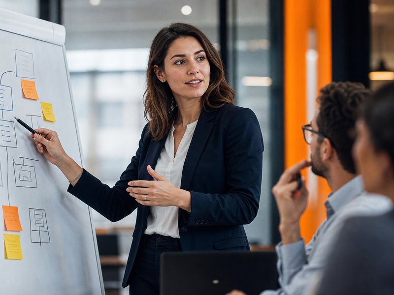 Architect leading a legacy landscape planning workshop
